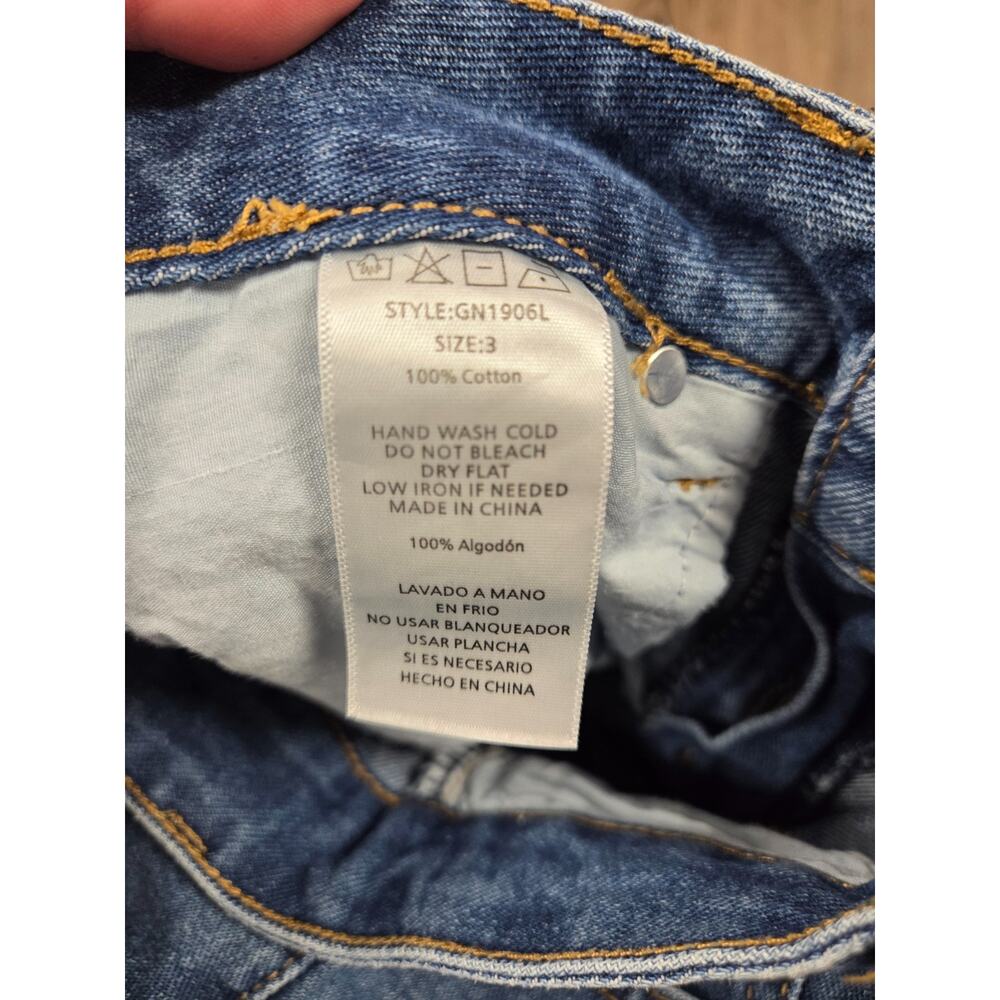 Great Smoky Los Angeles Straight Leg Medium Wash Jeans Size 3 - Picture 4 of 5